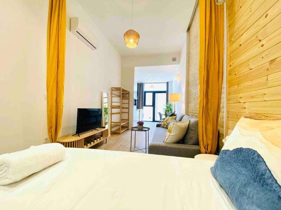 Beautiful Flat Next The Beach Valencia Exteriör bild
