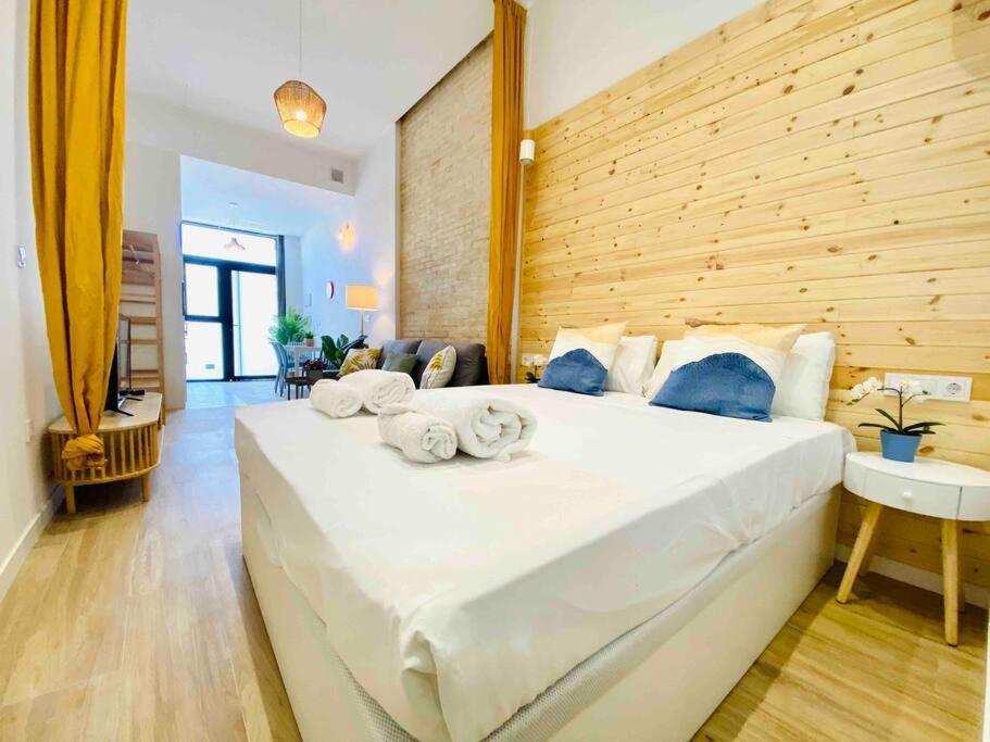 Beautiful Flat Next The Beach Valencia Exteriör bild